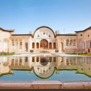 Magnificent Khan-e Tabatabei historic house in Kashan , Iran