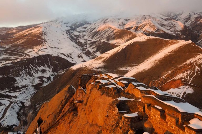 RUINS OF ALAMUT CASTLE IRAN Paradise photo pic