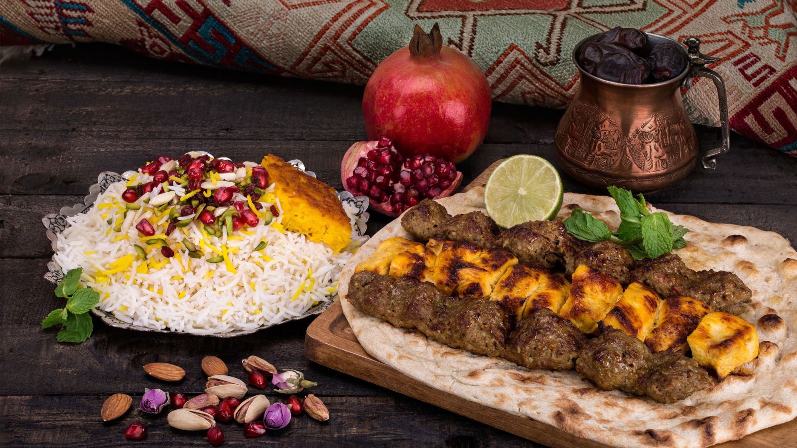 Persian cuisine consists of modern and traditional cooking ...