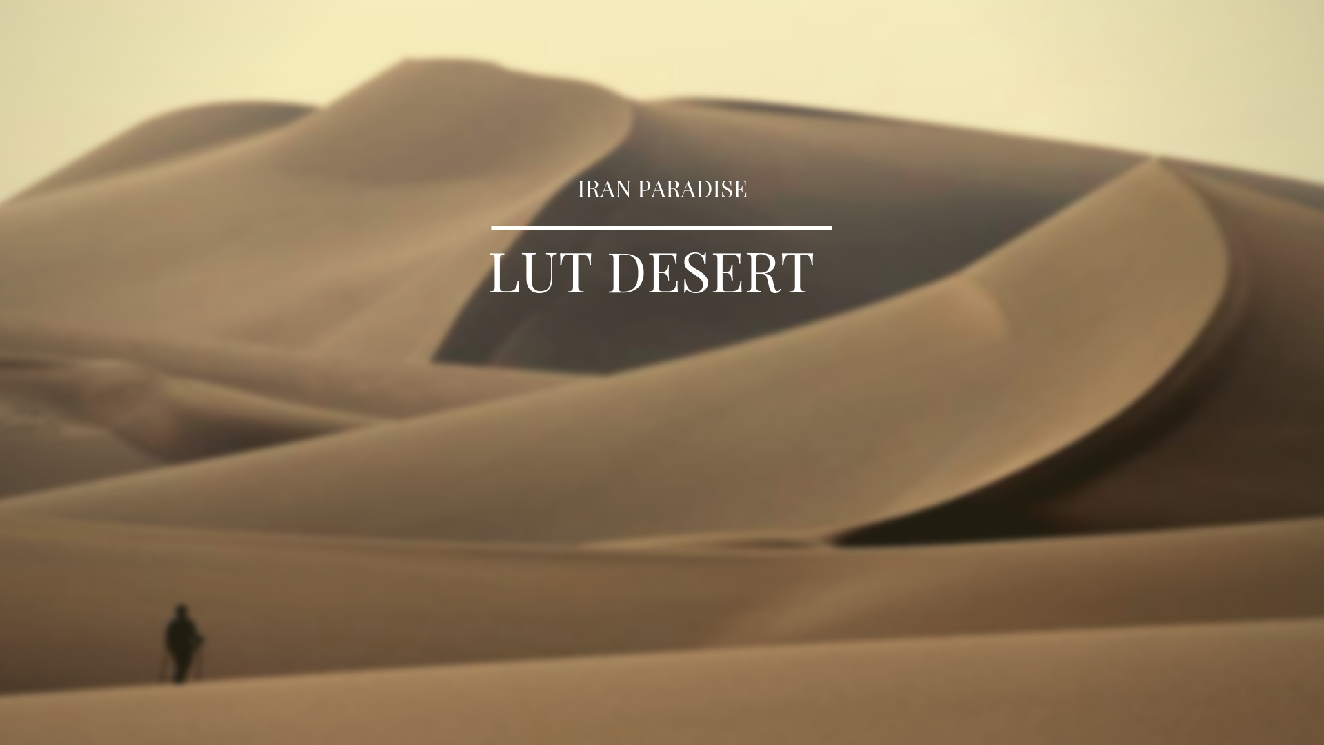 The Lut Desert also known as Dasht e Lut is an extreme landscape  