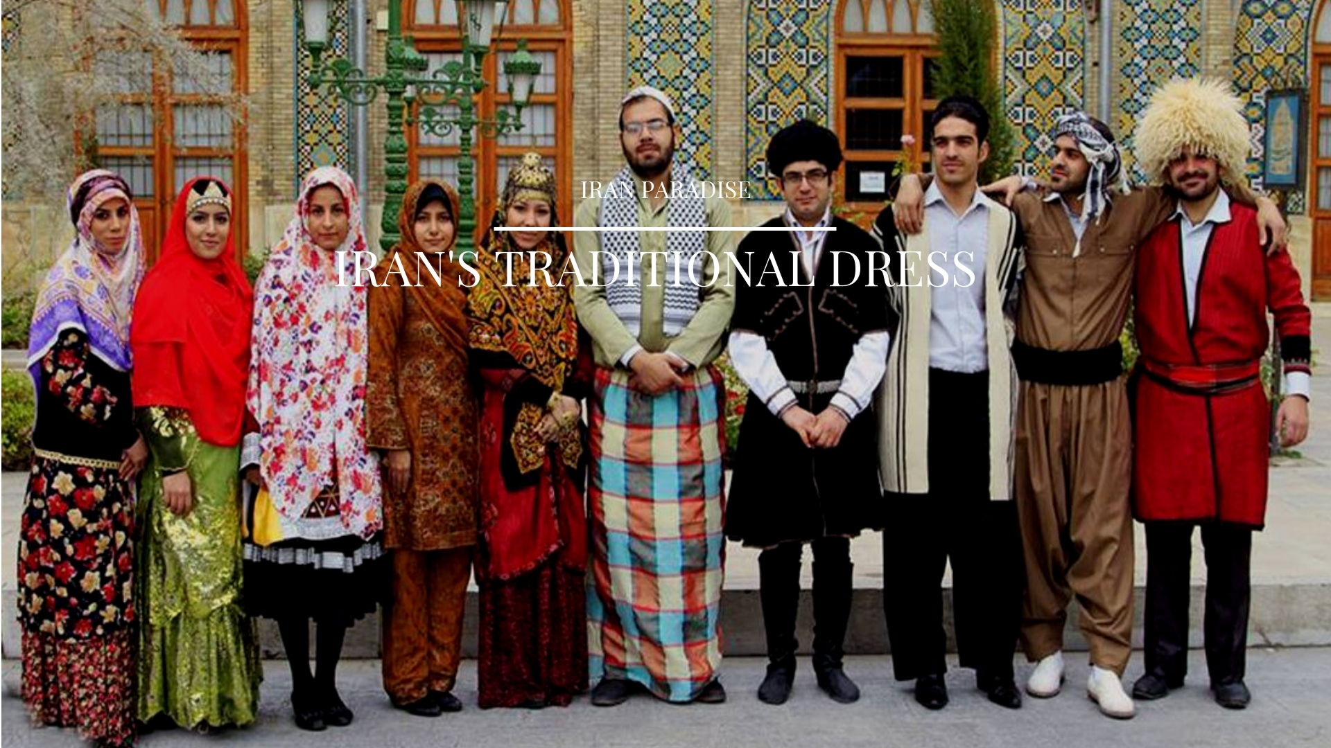 Iranian women's traditional clearance dress