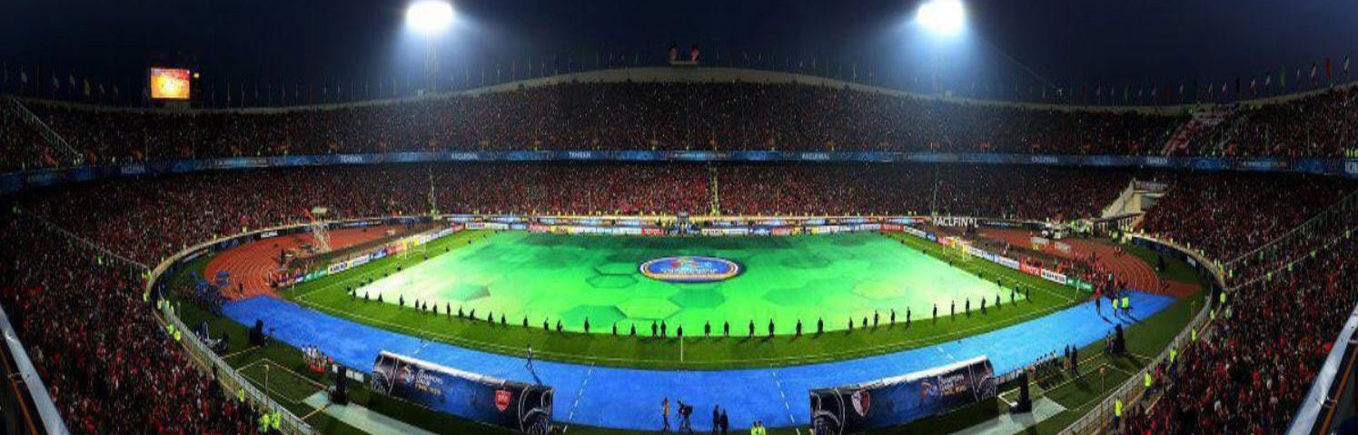 The Azadi stadium is the biggest and the most important stadium in Iran wh