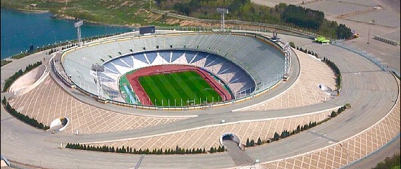 The Azadi stadium is the biggest and the most important stadium in Iran wh